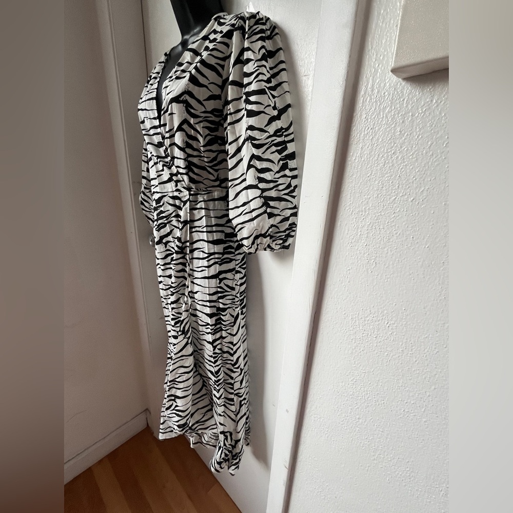 RIXO Noleen animal print cotton Dress size XS - Picture 7 of 14